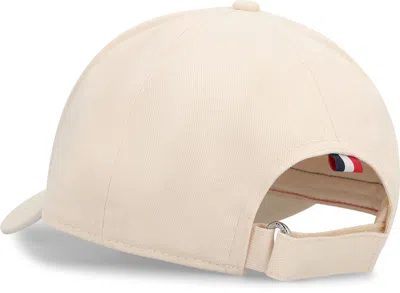 Moncler Logo Baseball Cap In Neutral
