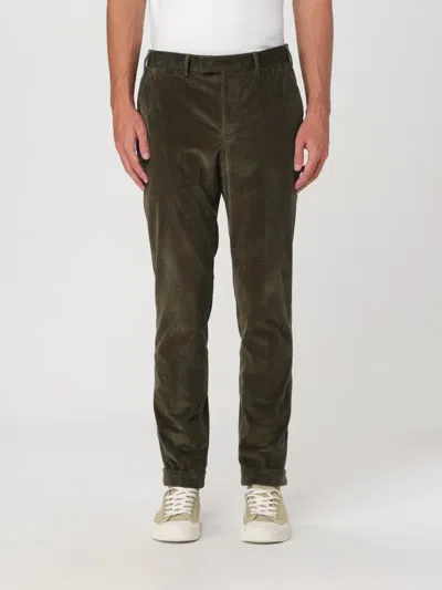 Pt01 Belt Loop Casual Pants In Green