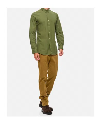 Pt01 Belt Loop Casual Pants In Brown