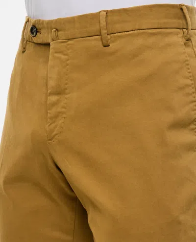 Pt01 Belt Loop Casual Pants In Brown