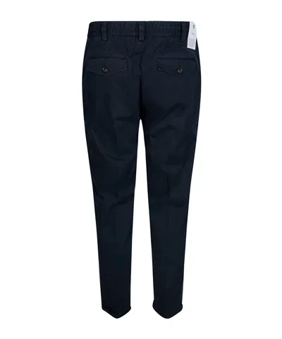 Pt01 Straight-leg Casual Pants In Blue