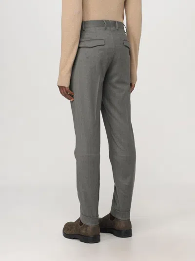 Pt01 Belt Loop Casual Pants In Gray