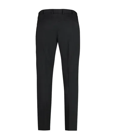 Pt01 Tory Burch Dieci Wool Blend Slacks In Black