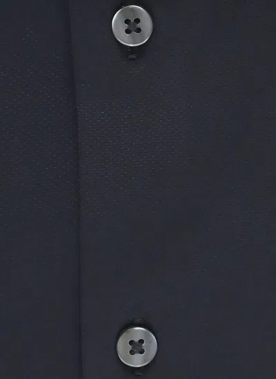 Rrd Oxford Jacquard Shirt In Black