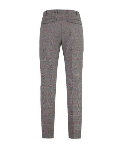 Pt01 Pantaloni Torino Wool Slacks In Gray