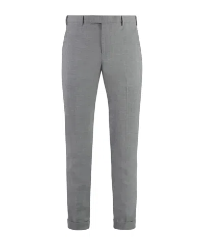 Pt01 Dieci Stretch Wool Trousers