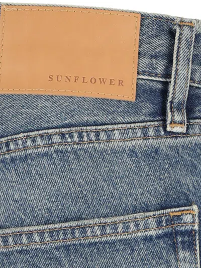 Sunflower Loose Wide Jeans In Blue