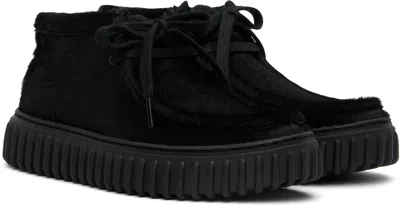 Martine Rose Black Clarks Edition Torhill Hi Boots In Black
