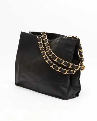 Pre-owned Chanel Cc Chain Tote Bag