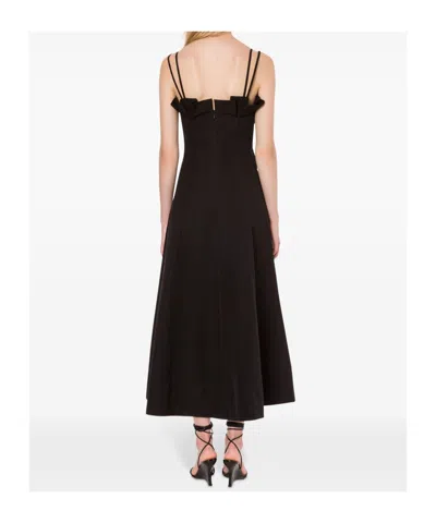 Philosophy Di Lorenzo Serafini Ruffle-detailed Flared Midi Dress