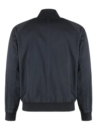 Valstar Pocket-detail Unlined Bomber Jacket In Blue