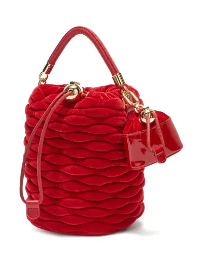Furla Mionido Bag Charm In Red
