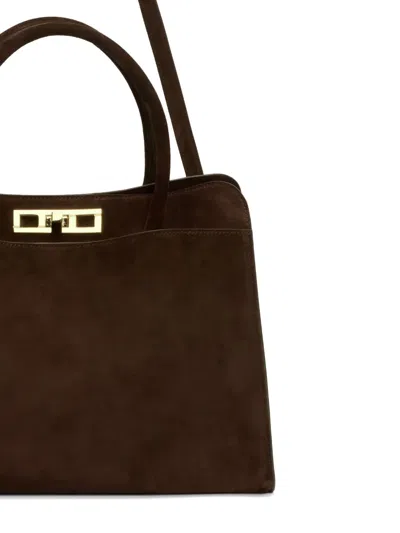 Fabiana Filippi Large Suede Handbag
