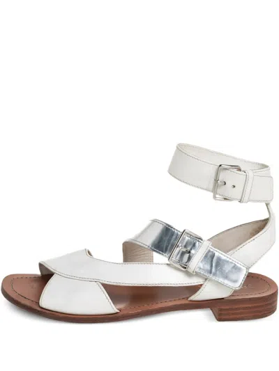 Pre-owned Prada Leather Buckle Sandals