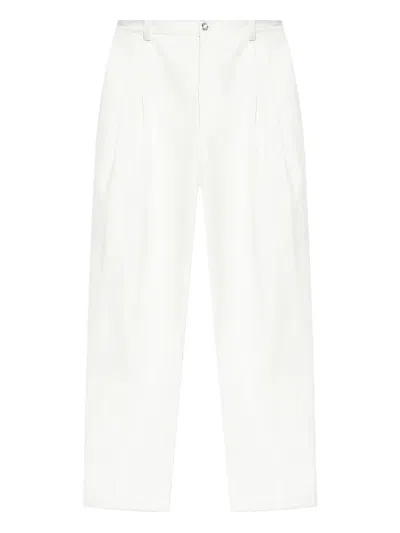 Givenchy Twisted Leg Pant 2 Pleats In White