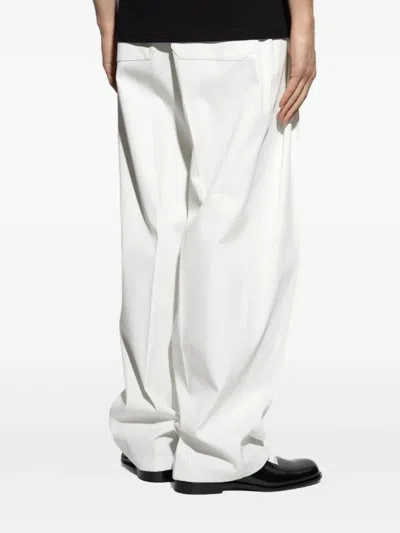 Givenchy Twisted Leg Pant 2 Pleats In White