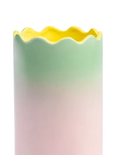 &k Amsterdam Fade Scalloped Vase (12cm)