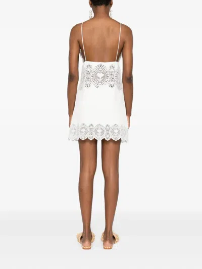 Retroféte Karlie Dress Ivory In White