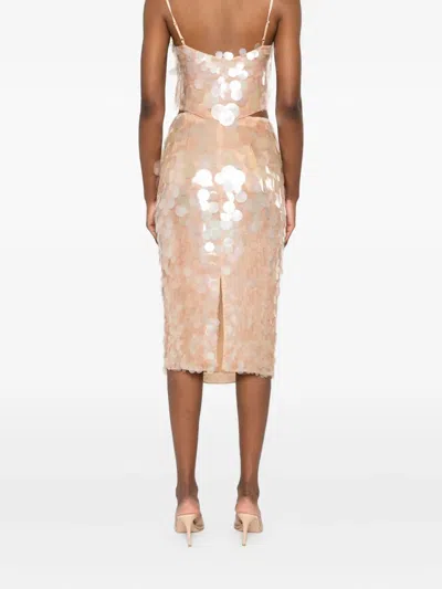 Retroféte Riley High-waisted Skirt In Pink