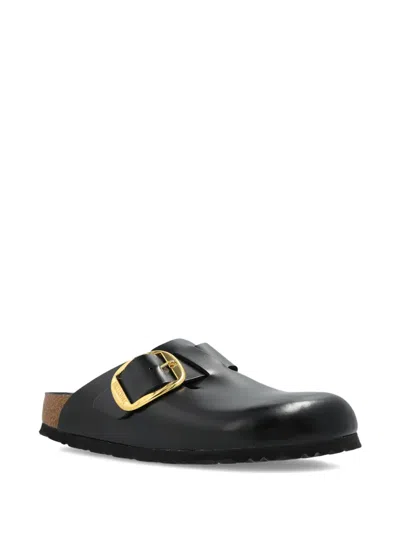 Birkenstock Boston Slides In Black