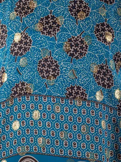Pre-owned Anna Sui Vintage  Paisley Floral Top
