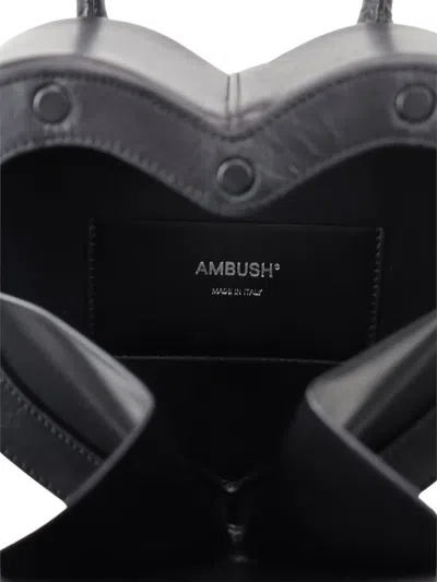 Ambush Heart Top-handle Chain Shoulder Bag