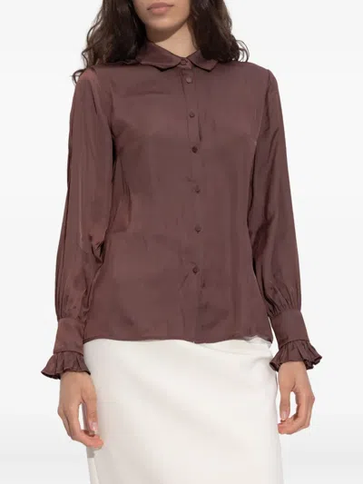 Zadig & Voltaire Thely Shirt In Brown