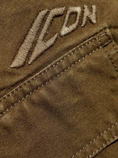 Dsquared2 Belt Loop Track Pants In Green