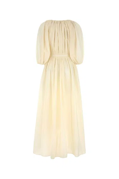 Philosophy Di Lorenzo Serafini Curled Dress In Yellow