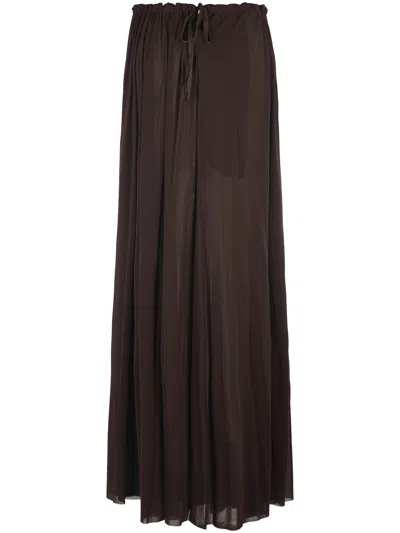 Philosophy Di Lorenzo Serafini Elastic Waist Mid-length Skirt