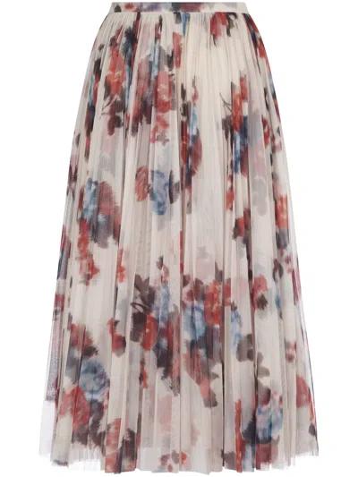 Philosophy Di Lorenzo Serafini Pleated Midi Skirt
