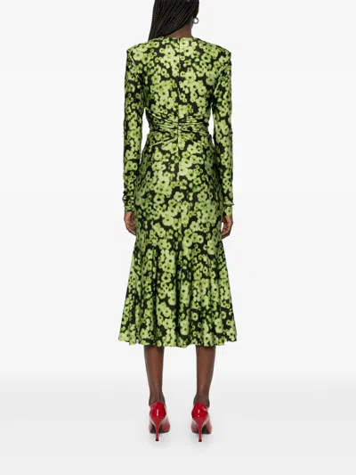 Philosophy Di Lorenzo Serafini Floral-print Midi Dress