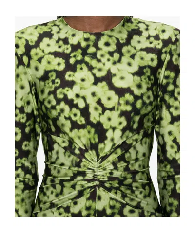 Philosophy Di Lorenzo Serafini Floral-print Midi Dress