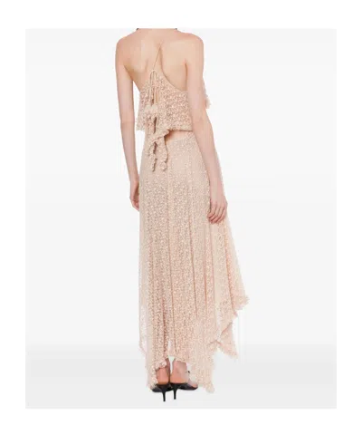Philosophy Di Lorenzo Serafini Lace Midi Dress In Pink