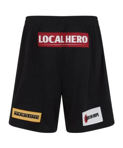 Martine Rose Tech Jersey Football Shorts Patches