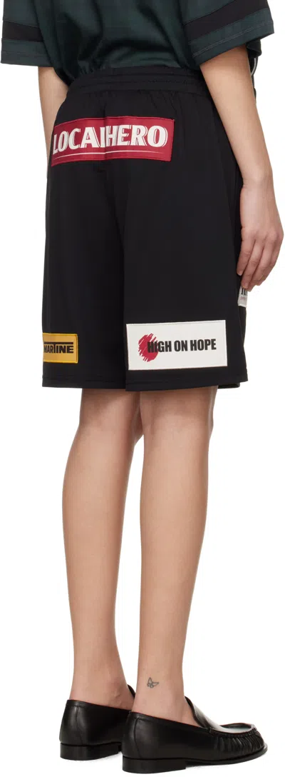 Martine Rose Tech Jersey Football Shorts Patches