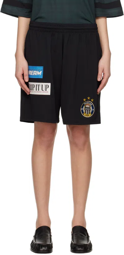 Martine Rose Tech Jersey Football Shorts Patches