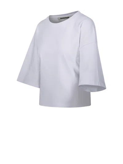 Darkpark Doyle Cropped Draped Short Sleeve Tee Clothing
