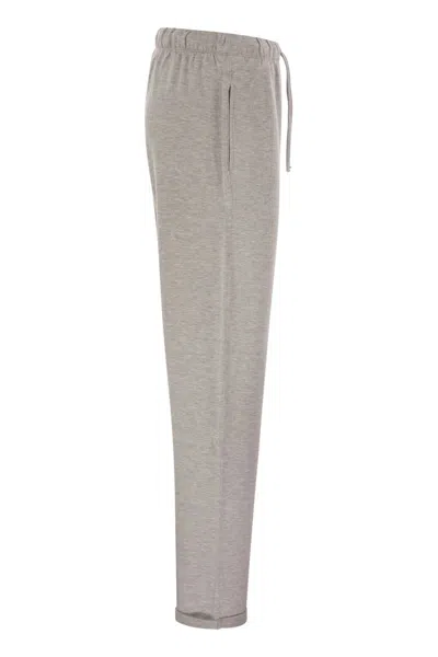 Majestic Filatures Trousers With Drawstring Waist