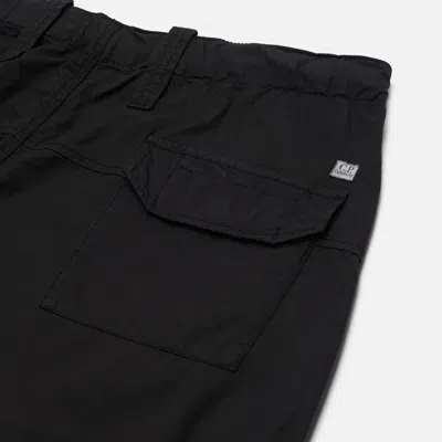 C.p. Company Belt Loop Track Pants In Black
