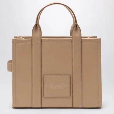 Marc Jacobs Tote Bag The Leather Medium Camel In Brown