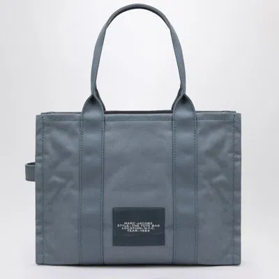Marc Jacobs Large Blue Shadow Canvas Tote Bag