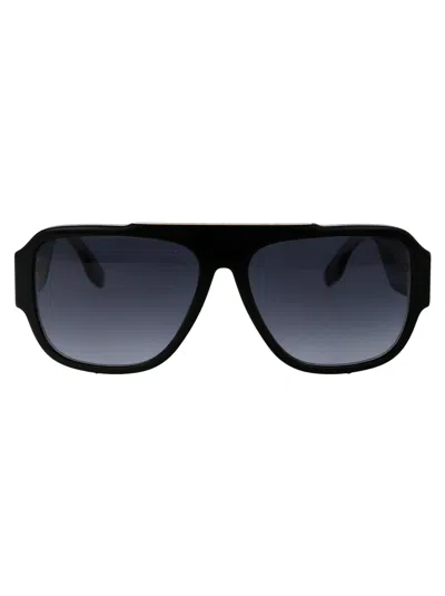 Marc Jacobs Eyewear Rectangular Frame Sunglasses In Black