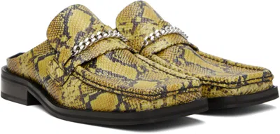 Martine Rose Square Toe Mules