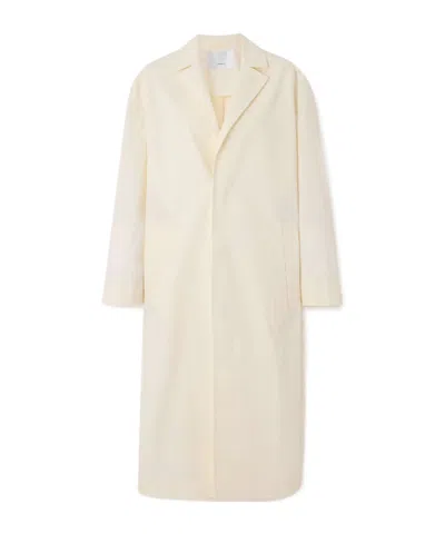 Wardrobe.nyc Cotton Coat In White
