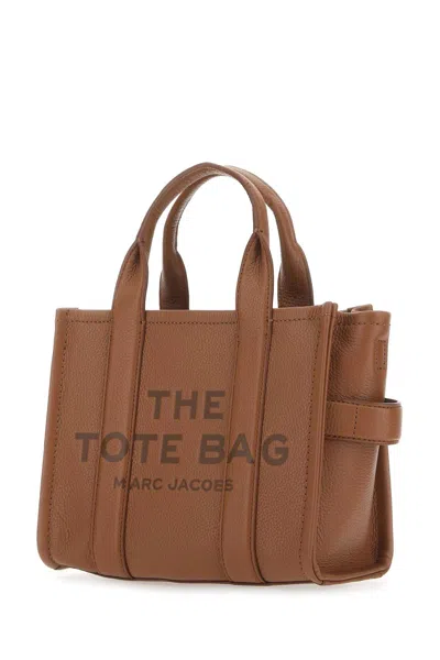 Marc Jacobs Brown Leather Mini The Tote Bag Handbag