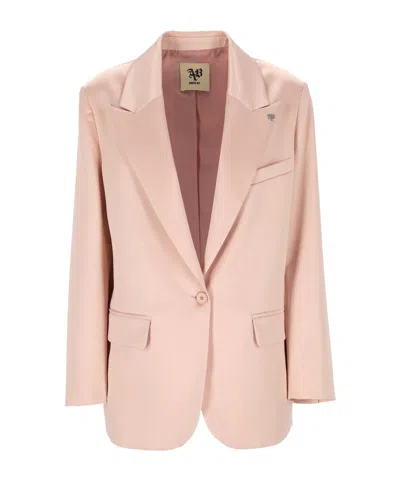 Aniye By Single-breasted Blazer Jacket In Pink