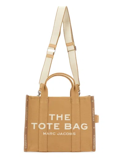 Marc Jacobs Camel Canvas The Tote Shopping Bag