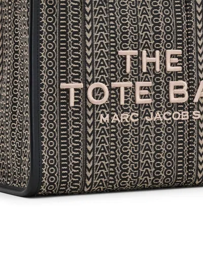 Marc Jacobs Embroidered Canvas Shopping Bag