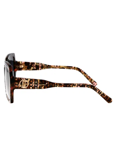Marc Jacobs Ptt Hvn Acetate Sunglasses In Blue